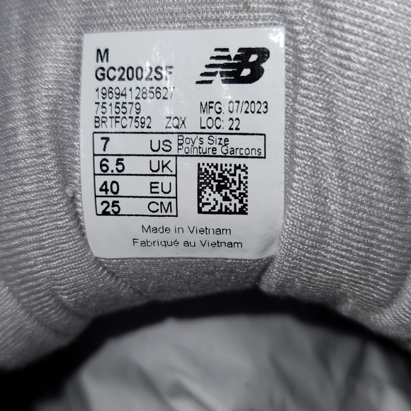 BNWB New Balance Blue Grey - Picture 6 of 14